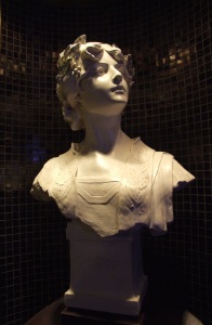 A Sculpture of Sappho - An Ancient Greek Lyric Poetress