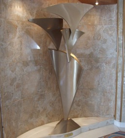 Bronze Sculpture 'Enveloped Forms' by United States Artist Lyle London