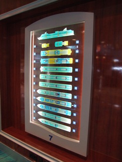 Norwegian Jewel Directional Signage