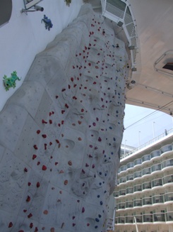 One of Two Rock Climbing Walls